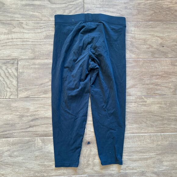 PINK Victoria's Secret Cropped Leggings Capris Size XS Black - Picture 2 of 8